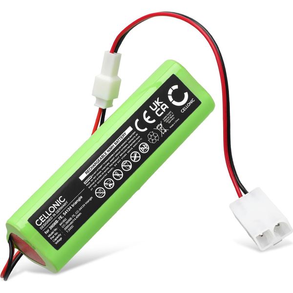 Cellonic, Batteria Per Telecomandi Compatibile Con Hitec Optic Sport, Optic Pro (2000Mah, 7.2V)-image