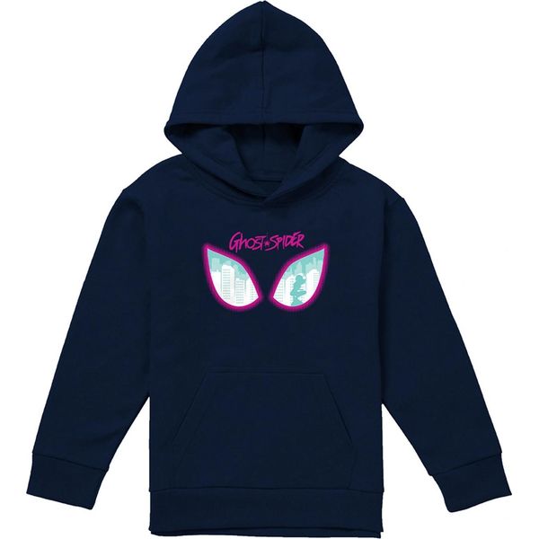 Spider-Man - Felpa Con Cappuccio Per Bambini, Pullover TV24118 (152-158) (Navy)-image