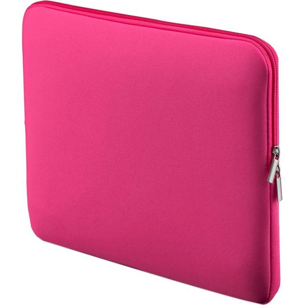 Zipper Soft Sleeve Borsa Custodia Borsa Portatile Per Laptop Sostituzione Per Macbook Air Ultrabook Da 11 Pollici Laptop Rosa-image