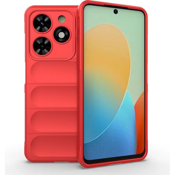Cover Magic Shield Per Tecno Spark 20C, Rosso-image