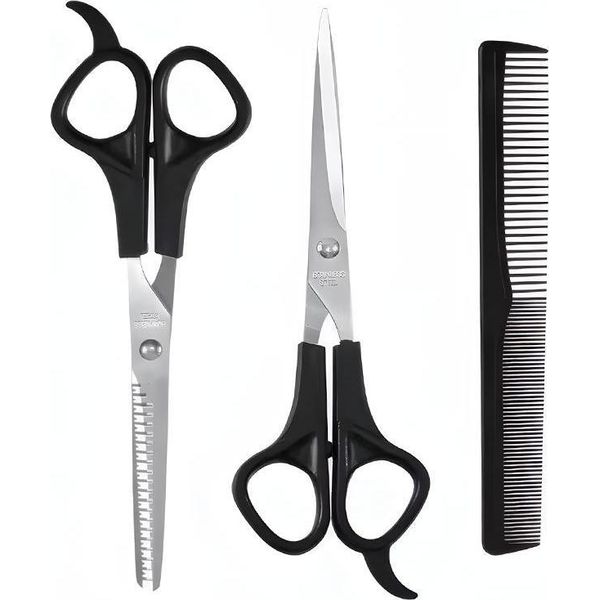 Set Da Parrucchiere (2 Forbici + Pettine)-image
