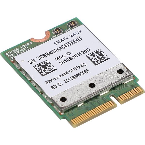 Per Qualcomm Atheros Wifi Card 2.4/5Ghz Dual Band 802.11Abgn Con Bluetooth 4.0-image