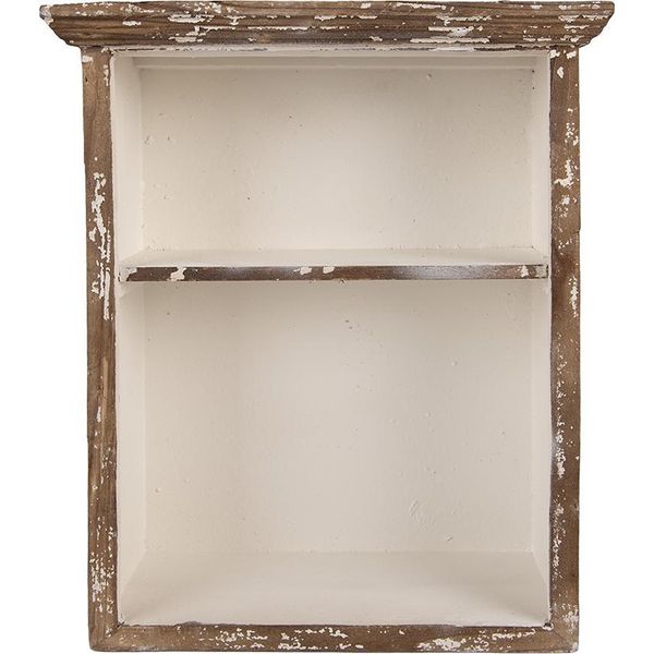Mensola A Muro Clayre & Eef 36X15X43 Cm In Legno Marrone-image