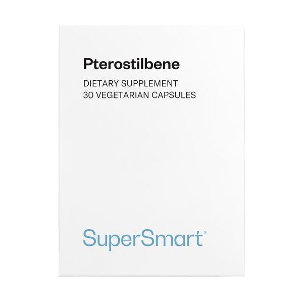 Supersmart Pterostilbene Dietary Supplement - 30 Caps. Veg.-image