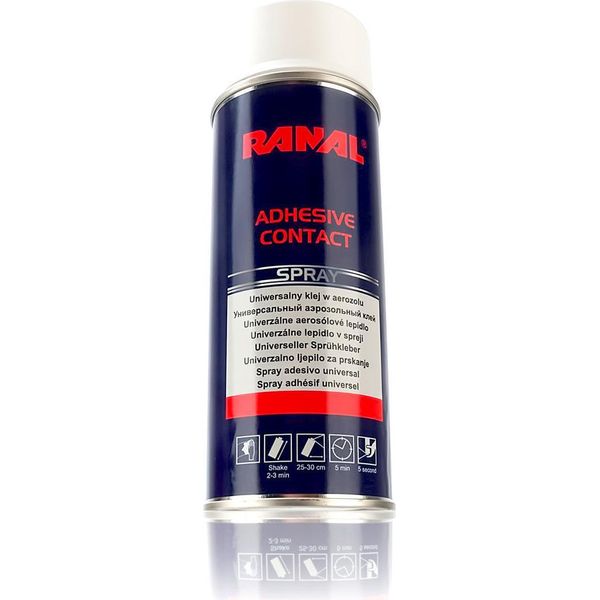 Adesivo Spray Universale Per Tappezzeria Ranal, 400 Ml-image