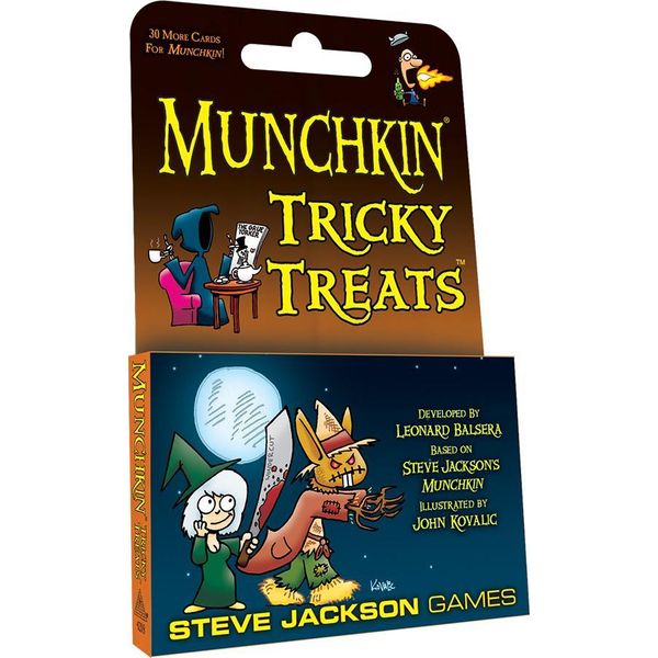Munchkin Tricky Treats - Gioco Di Carte Espansione - Inglese-image