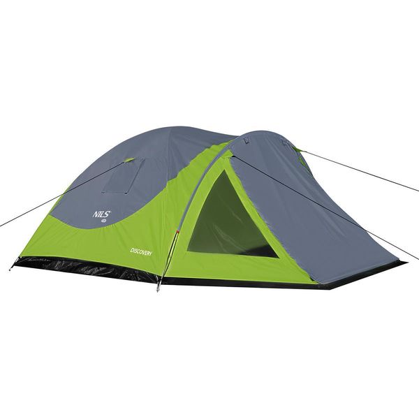 Nc6006 Tenda Da Campeggio Verde-Grigio Discovery Nils Camp-image