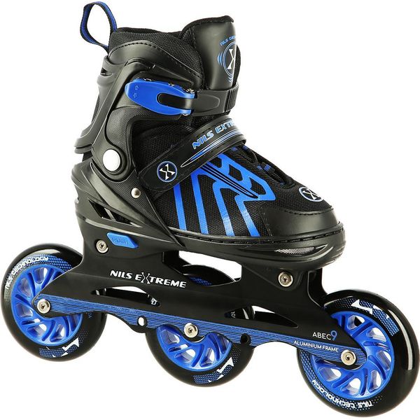 Pattini A Rotelle Nils Extreme NA18812 Blu M(34-38)-image