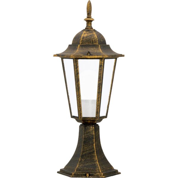 Lampada A Stelo Per Esterni In Patina Liguria 1Xe27 201973 Polux-image