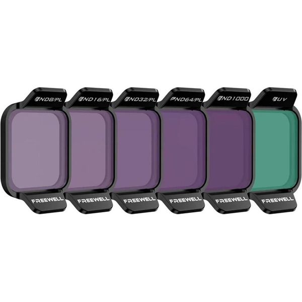 Freewell Bright Day Filter Set Of 6 For Dji Flip-image