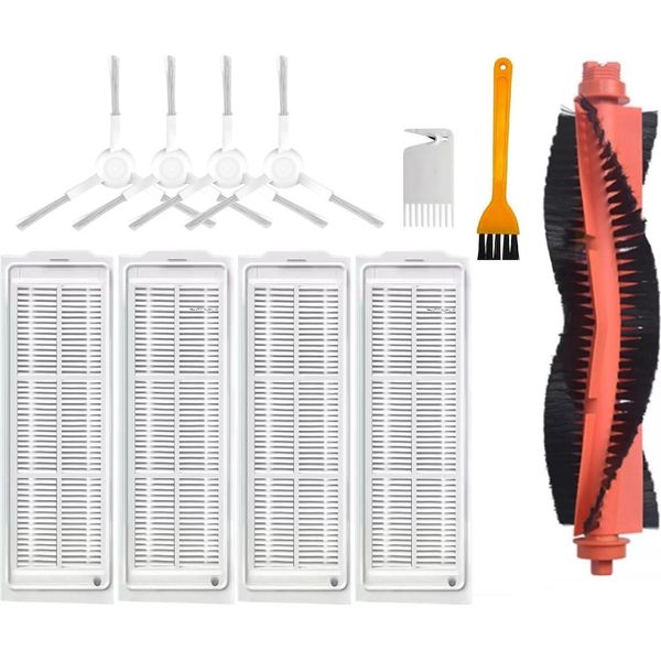 Set Di Filtri A Spazzola Per Xiaomi Mi Vacuum Mop P Pro Viomi V3 V2 Se S10 S12-image