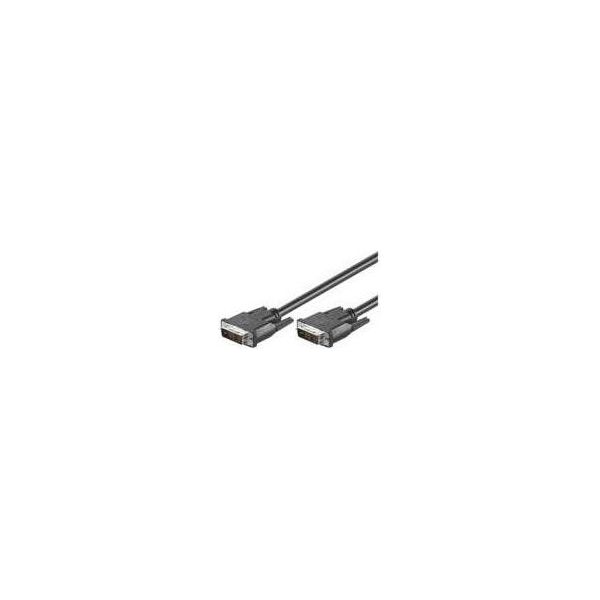 Microconnect 1M Cavo DVI-D M/M Dvi Nero - Cavo Dvi (1 M, DVI-D, DVI-D, Nero, Maschio/Maschio)-image
