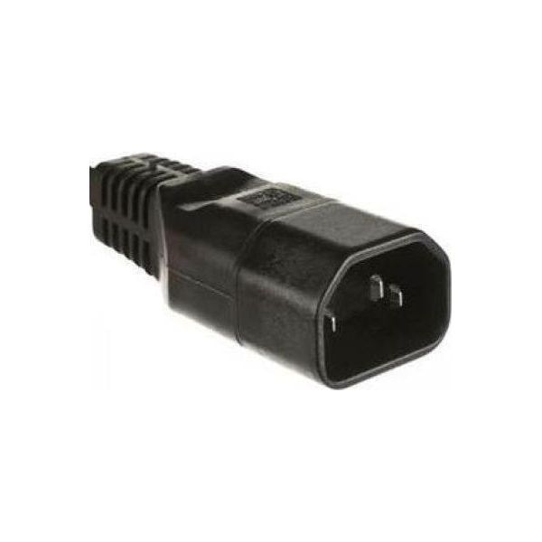 Microconnect C14PLUG C14 Nero Adattatore Spina Di Alimentazione (C14PLUG)-image