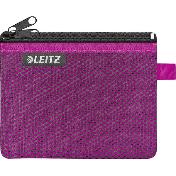 Leitz 4011-00-23 Leitz Tasca Con Zip Wow Traveller, Taglia S, Rosa-image