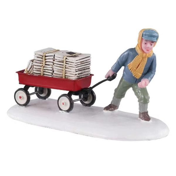 Lemax Villaggio Di Natale Ragazzo Casa Di Natale Decorazione Invernale - Figure Decorazione Di Natale-image