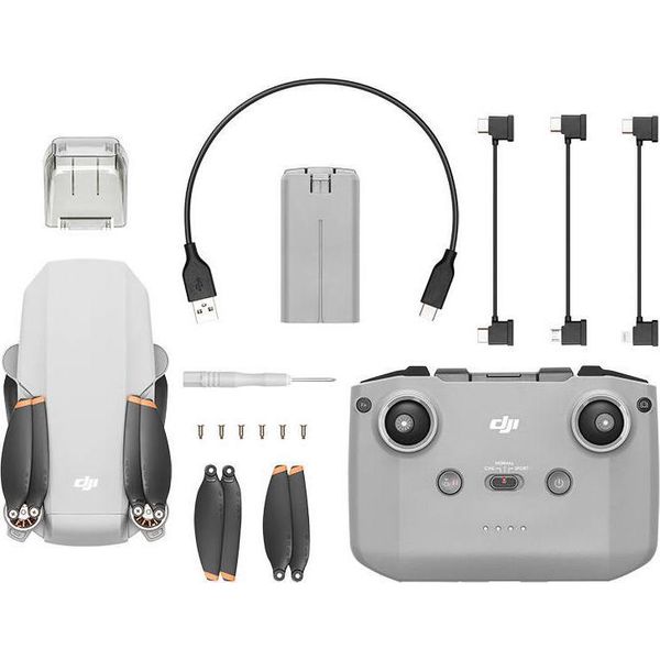 Dji Mini 4K 4 Rotori Quadcopter 12 Mp 3840 X 2160 Pixel 2250 Mah Grigio-image
