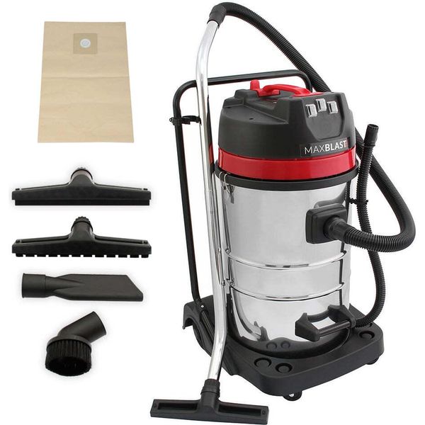 80L Aspirapolvere A Umido Aspirapolvere A Secco Aspirapolvere Industriale Aspirapolvere Pulizia 3000W-image