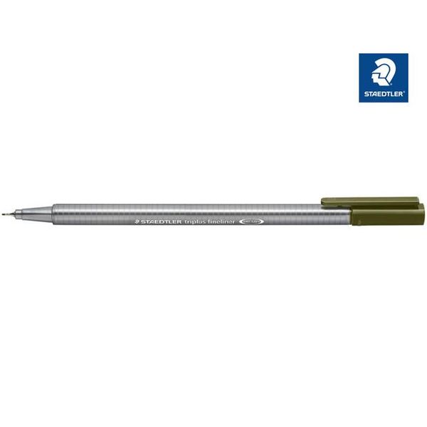 Triplus 334-57 Fineliner Triplus Rpp Verde Oliva-image