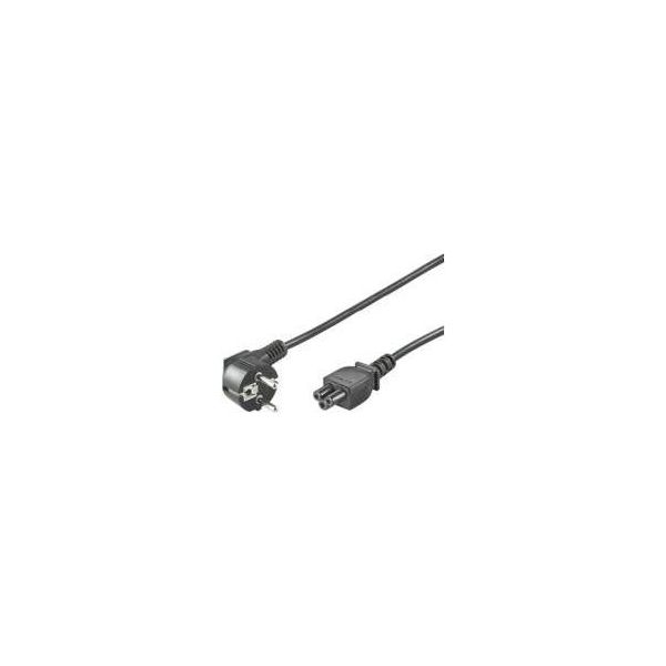 Microconnect PE010850 5M CEE7/7 Schuko C5 Accoppiatore Cavo Di Alimentazione Nero (PE010850)-image
