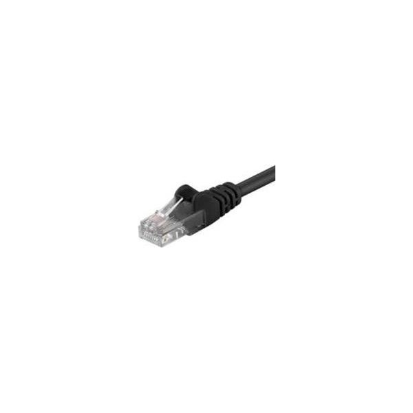 Microconnect - Cavo Di Rete - Da RJ-45 (M) A RJ-45 (M) - 25,0 M - Utp - Cat 5E - Schermato - Nero (UTP525S)-image