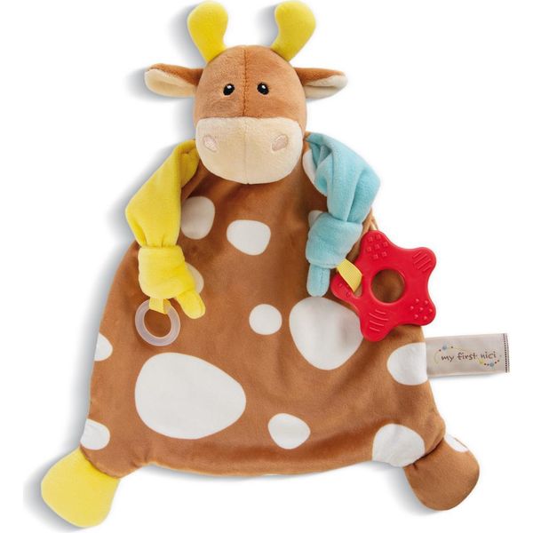 Nici My First Nici Panno Coccole Mucca, Panno Coccole, Panno Coccole, Poliestere, 25 X 25 Cm, 48892-image