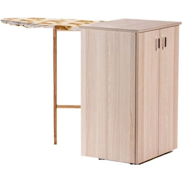 Mobile Da Stiro Raffa Rovere Sbiancato – Funzionalità E Stile Per La Tua Casa-image