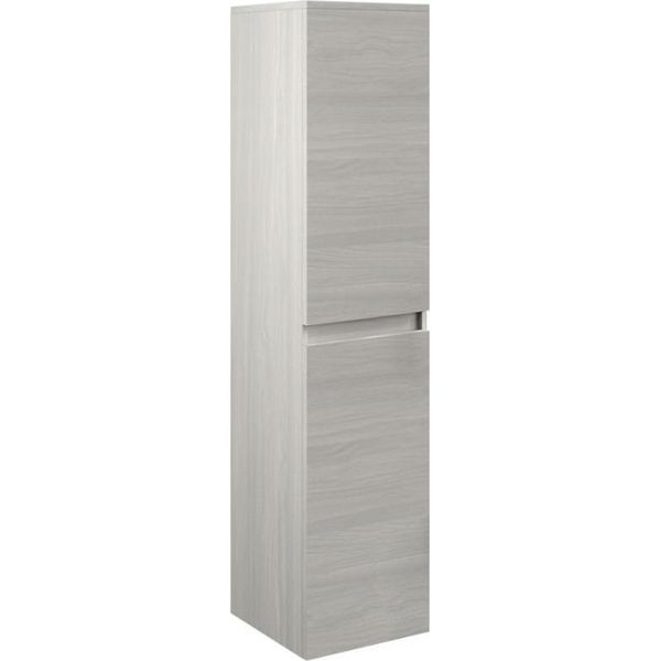Colonna Pensile Bagno Trasimeno 31,4X31,5X136 Colore Rovere Grigio-image