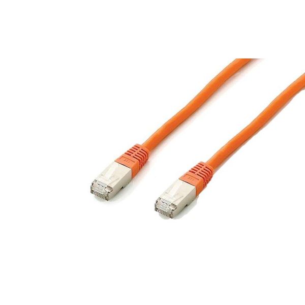 Equip 605672 Cavo Patch Equip Cat6A Plat. S/Ftp 2Xrj45 3,00M Arancione Lszh Polybag-image