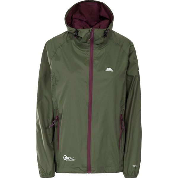 Trespass - Giacca "Qikpac"" Impermeabile Pieghevole Da Donna TP3379 (S) (Moss)"-image