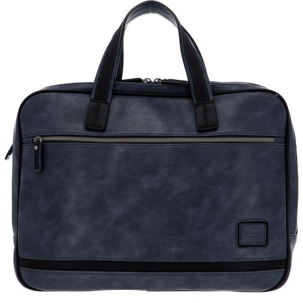 Picard Cartella Borsa A Tracolla Con Scomparto Per Laptop Breakers Office Bag Jeans - Komb Blu Nero-image