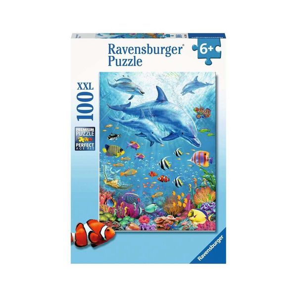 Ravensburger - Incontro Dei Delfini 100Pz Xxl-image
