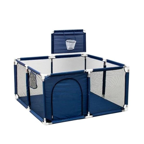 Box Per Bambini, Parco Interno, Recinto Di Sicurezza, Blu-image