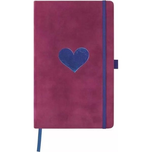 Notatnik Castelli Velluto Heart 13X21 GłAdki-image