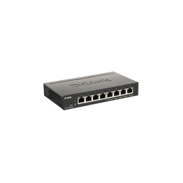 D-Link DGS-1100-08PV2/E Switch 190Mm D-Link DGS-1100-08PV2 8*GE Poe Retail-image