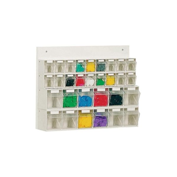 Magazzino Trasparente H410Xl600Xp108Mm 18 X A,12 X B Ku.White Lockweiler-image