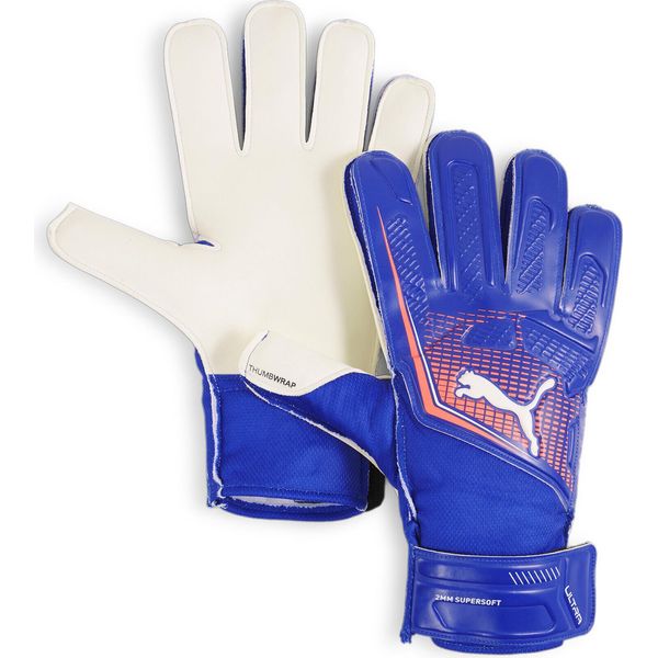 Puma Ultra Play Rc Guanti Da Portiere Uomo Blu Arancione Bianco Taglia 10-image