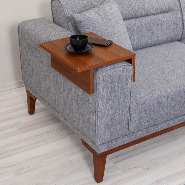 Hanah Home, Vandor, Tavolini, Noce, Carpino, 39 X 16 X 32 X Cm-image