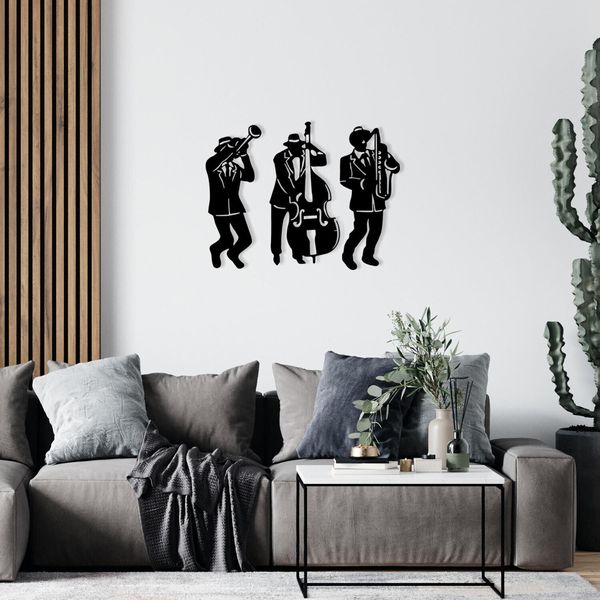 Wallity, MüNis, Decorazione Da Parete, Nero, Metallo, 61 X 47 Cm-image
