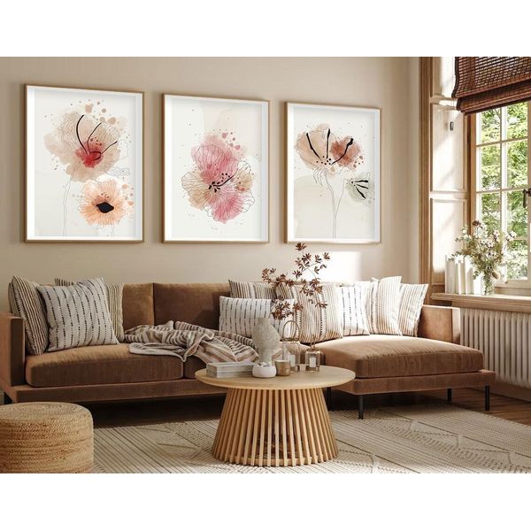 Wallity, Huhu205 - 20 X 30, Quadri, Multicolore, Mdf, 20 X 30 Cm-image