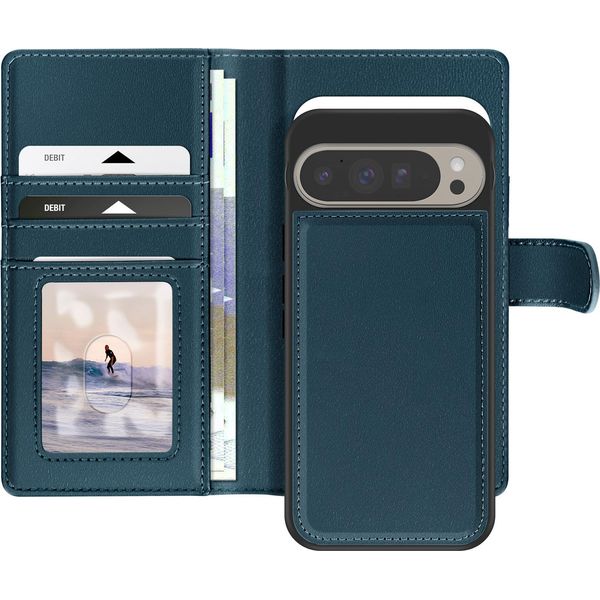 Mayaxess, Cover Per Google Pixel 9 Pro Xl Con Guscio Rimovibile, Blu-image