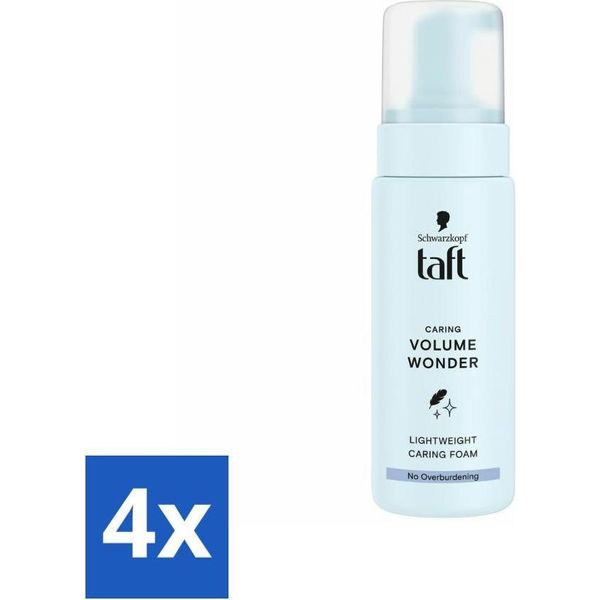 Taft - Caring Volume Wonder - Schiuma Leggera - Lifting Leggero - 150 Ml - Value Pack - 4 Pezzi-image