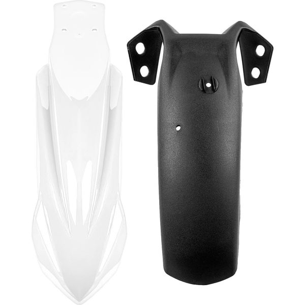 Parafango, Plastica Abs Resistente, Facile Da Installare, Un Set Bianco-image
