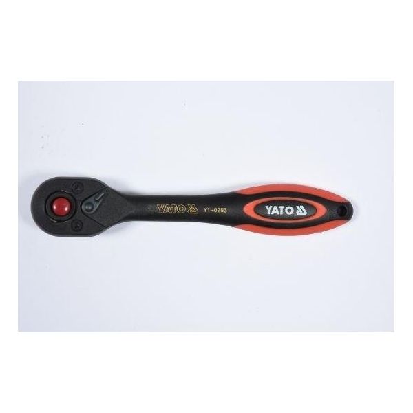Yato YT-0293 SchraubenschlüSsel De Ratsche Chrom-Vanadium-Stahl 1 St. Schwarz, Rot 72-image