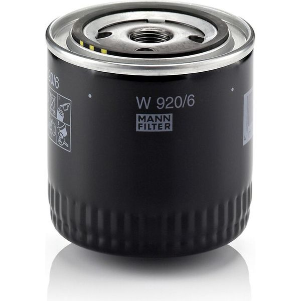 MANN-FILTER Filtro Olio W 920/6-image