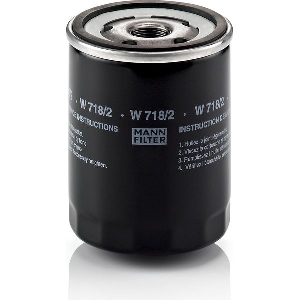 MANN-FILTER Filtro Olio W 718/2-image
