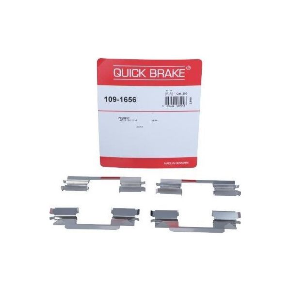 Kit Installazione Pastiglie Freno Peugeot Anteriore 407/607 2,0-3,0 00--image