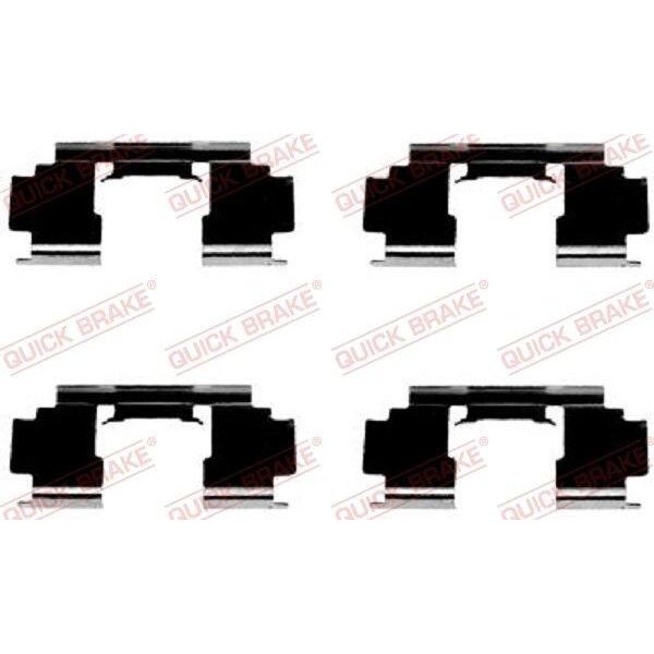 Kit Installazione Pastiglie Freno Honda Civic Vi Aerodeck-image