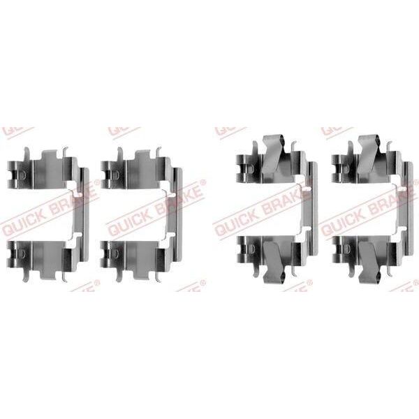 Kit Installazione Pastiglie Freno Honda Anteriore Civic/Jazz/Logo/Integra 1.2-2.0 91--image