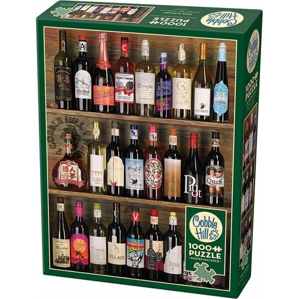 Cobble Hill - Puzzle Alfabeto Del Vino - 1000 Dielov-image