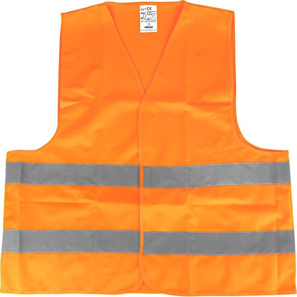 Gilet Riflettente Ad Alta Visibilità Xxl Arancione AMIO-03985-image